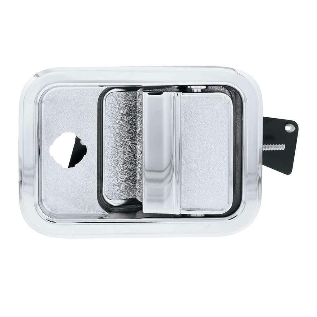 Exterior Door Handle W/1" Lock Cutout For Freightliner Columbia (2003-2011) & Century (2003-2010)