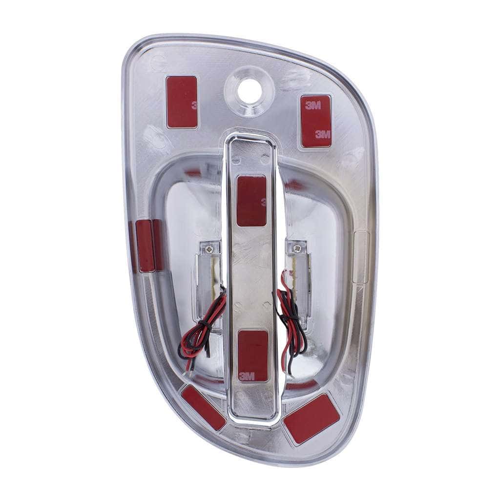 6 Amber Led Chrome Door Handle Cover For 2008-2017 Freightliner Cascadia 3 6 Amber LED Chrome Door Handle Cover for 2008-2017 Freightliner Cascadia