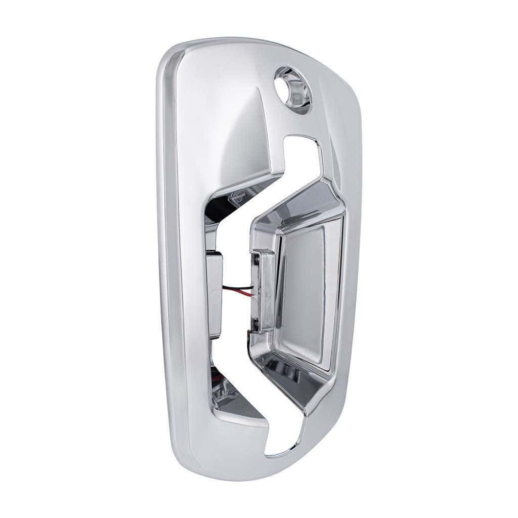 6 Led Chrome Door Handle Cover For 2018-2025 Freightliner Cascadia-Amber Led 3 6 LED Chrome Door Handle Cover For 2018-2025 Freightliner Cascadia-Amber LED