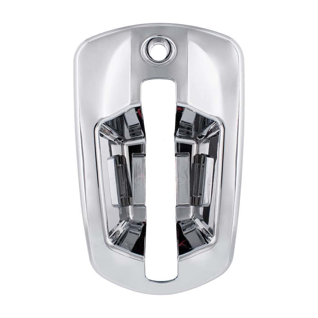6 LED Chrome Door Handle Cover For 2018-2025 Freightliner Cascadia-White LED