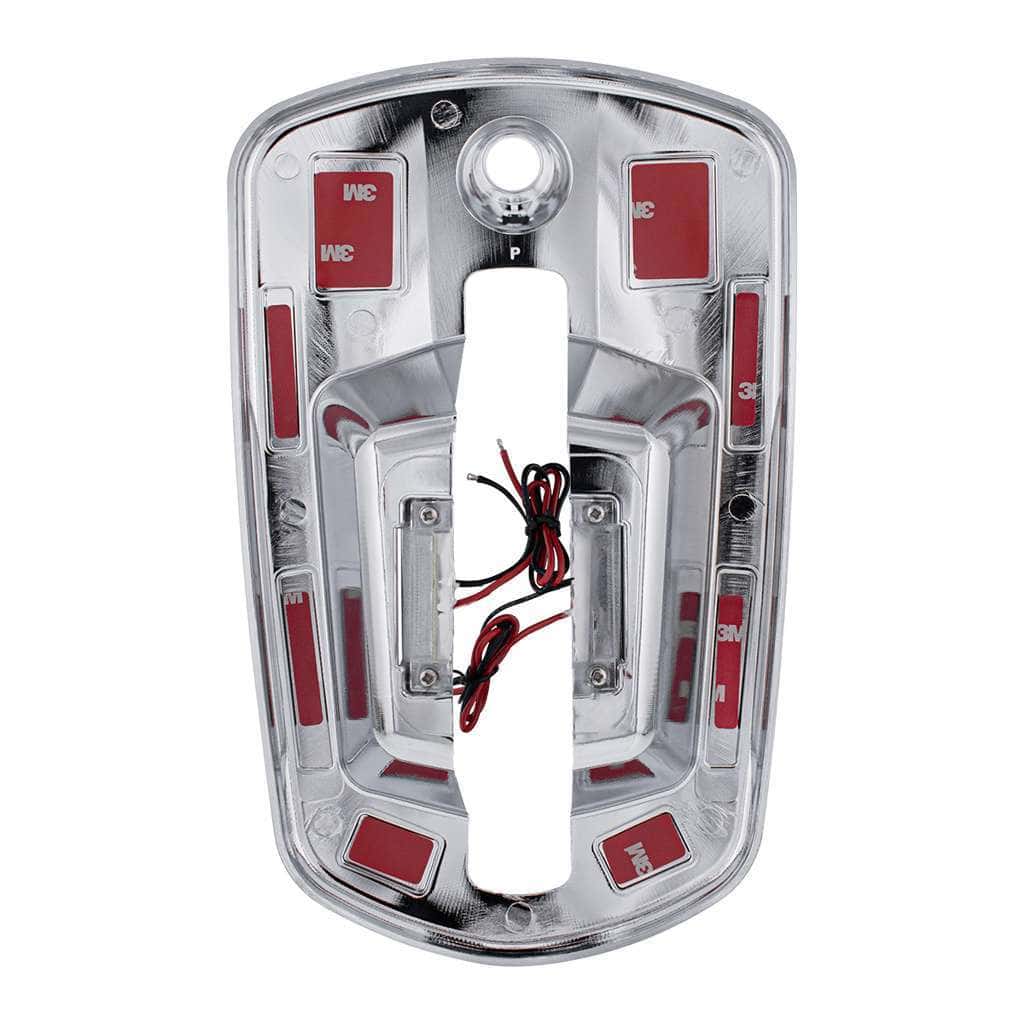 6 Led Chrome Door Handle Cover For 2018-2025 Freightliner Cascadia-White Led 4 6 LED Chrome Door Handle Cover For 2018-2025 Freightliner Cascadia-White LED
