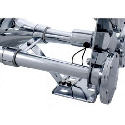 3 Trumpets Air Powered Train Horn With Support Bracket 3 3 Trumpets Air Powered Train Horn With Support Bracket