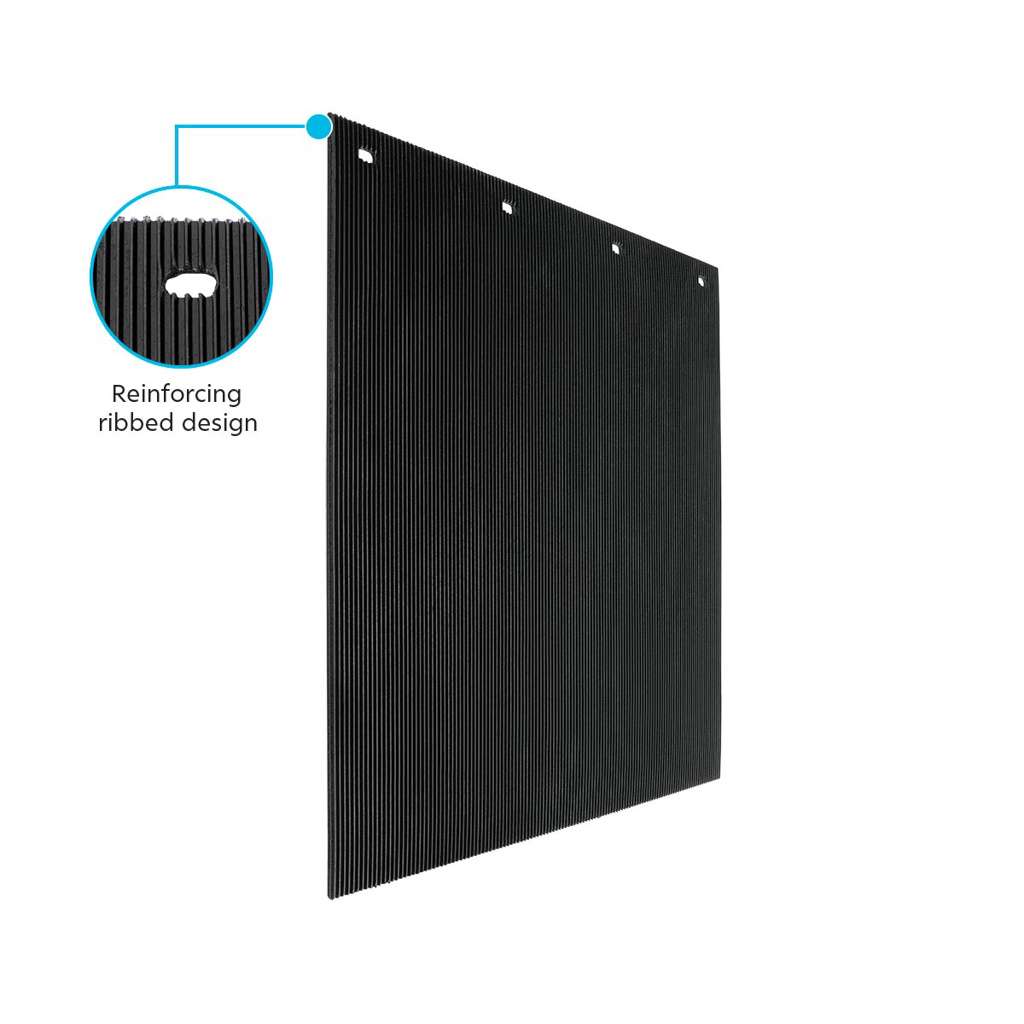 24&Quot; X 24&Quot; Black Proflex Mud Flap 4 24" X 24" Black PROFLEX Mud Flap