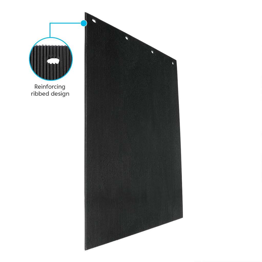 24&Quot; X 30&Quot; Black Proflex Mud Flap 3 24" X 30" Black PROFLEX Mud Flap
