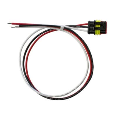 JW Speaker 3-Pin AMP Connector Wire Harness Assembly