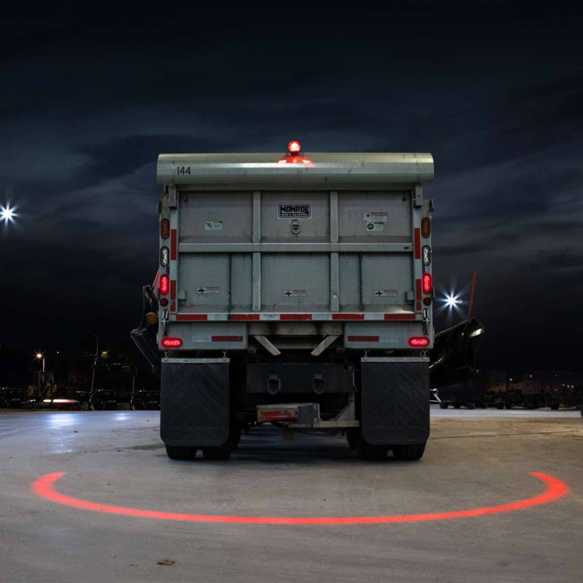 Jw Speaker 5&Quot; X 3&Quot; Round Arc Led Forklift Warning/Safety Light Model 777 Gen 2 - Red 5 JW Speaker 5" x 3" Round Arc LED Forklift Warning/Safety Light Model 777 GEN 2 - Red