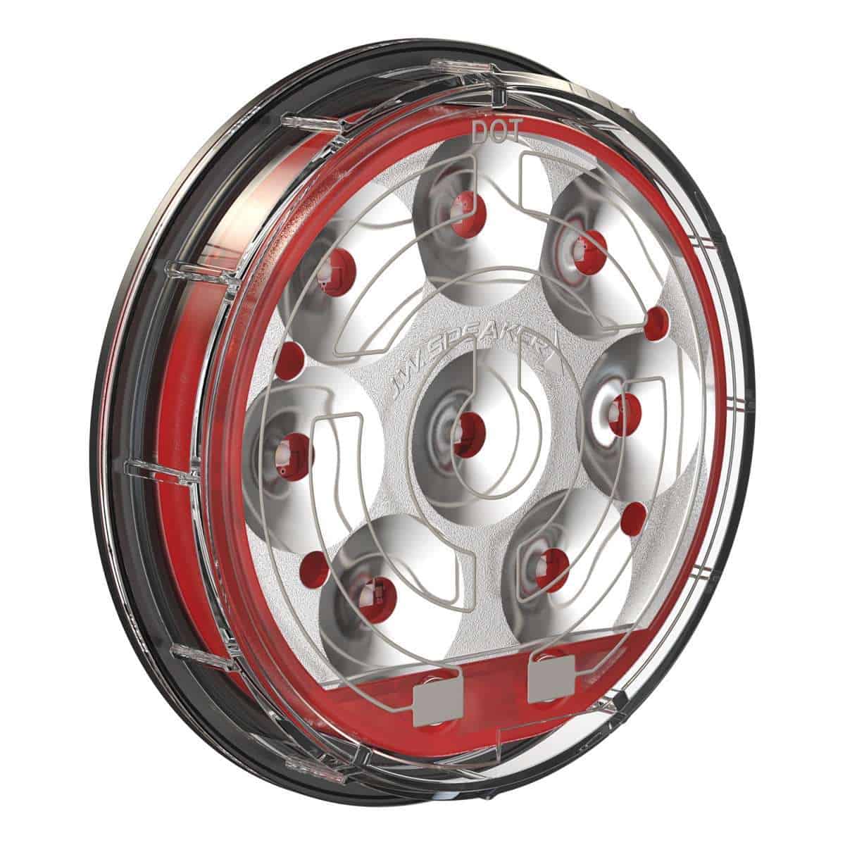JW Speaker 4" LED Tail Lights – Model 234 Heated Red Stop/Tail/Turn Light