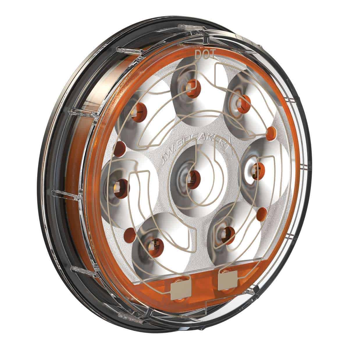 JW Speaker 4″ LED Tail Lights – Model 234 Heated Amber Turn Signal