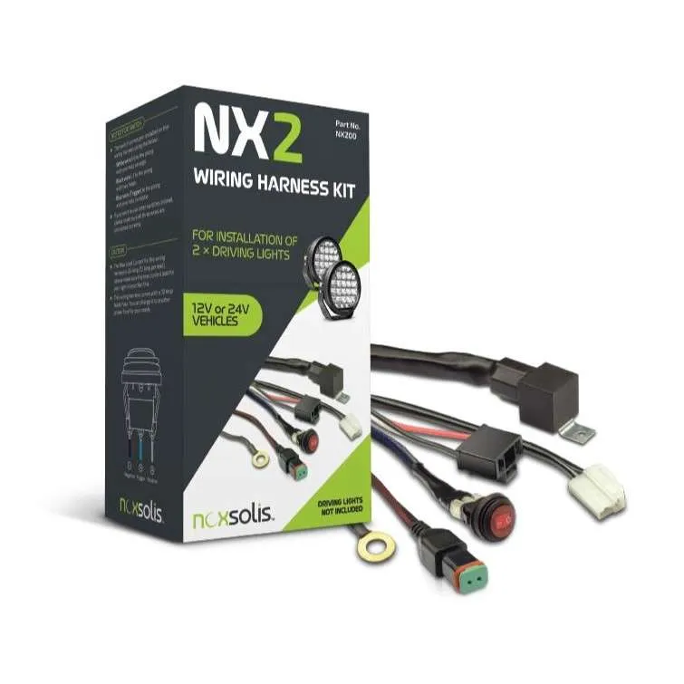 NX200 – Wiring Harness Kit For 2x Driving Lights