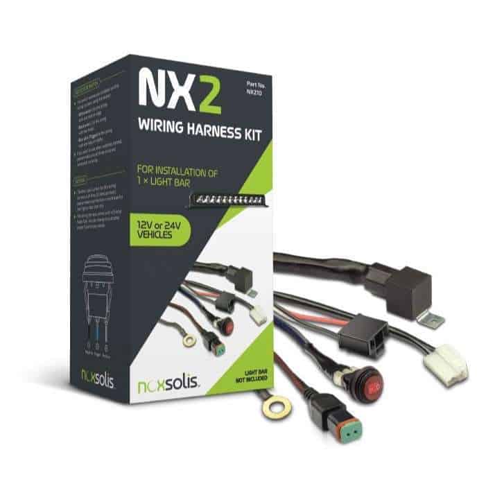 NX210 – Wiring Harness Kit For 1x Light Bar