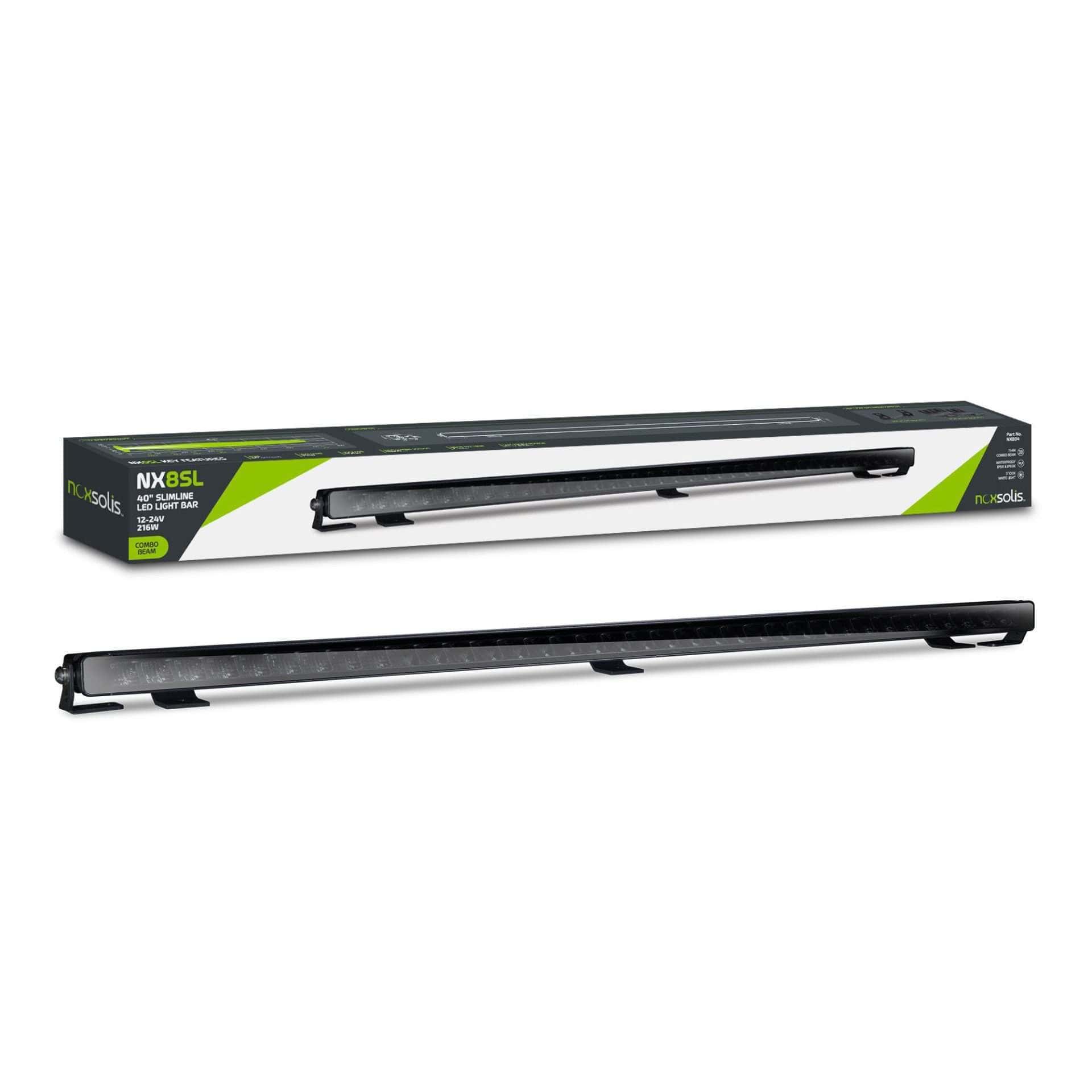NX804 – 40″ Slimline LED Light Bar | 19,400 Lumens | Combo Beam