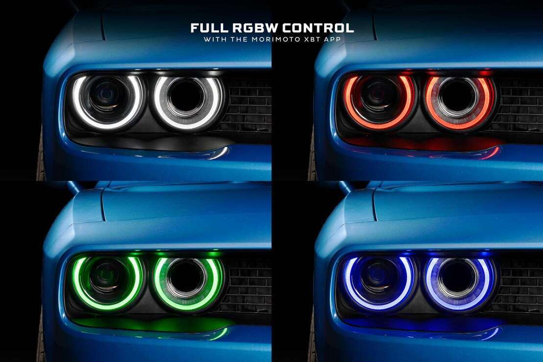 Dodge Challenger (15-23) Xrgb Led Headlights-Morimoto 5 Dodge Challenger (15-23) XRGB LED Headlights-Morimoto