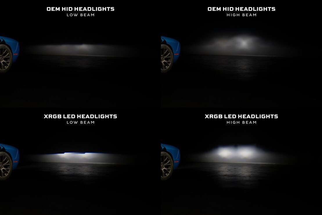 Dodge Challenger (15-23) Xrgb Led Headlights-Morimoto 6 Dodge Challenger (15-23) XRGB LED Headlights-Morimoto