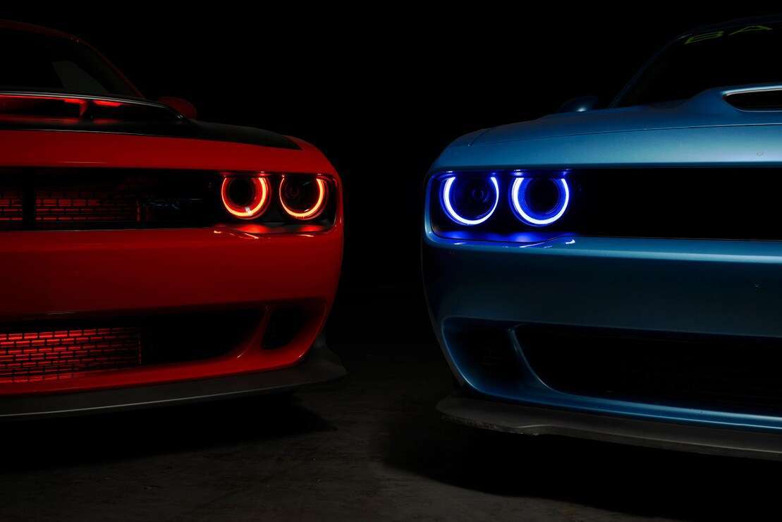 Dodge Challenger (15-23) Xrgb Led Headlights-Morimoto 7 Dodge Challenger (15-23) XRGB LED Headlights-Morimoto