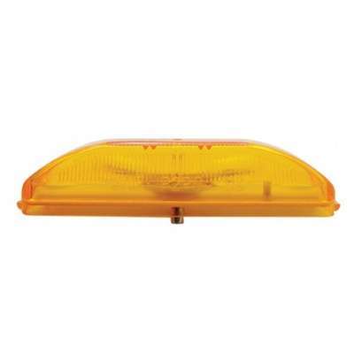 Dual Bulbs Rectangular Light (Clearance/Marker) - Amber Lens 4 Dual Bulbs Rectangular Light (Clearance/Marker) - Amber Lens