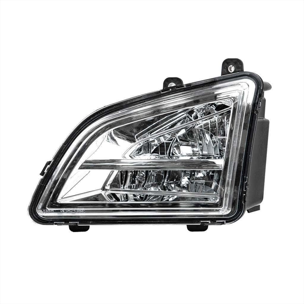 2018-2023 Volvo Vnl Chrome Led Fog &Amp; Driving Light 2 2018-2023 Volvo VNL Chrome LED Fog & Driving Light