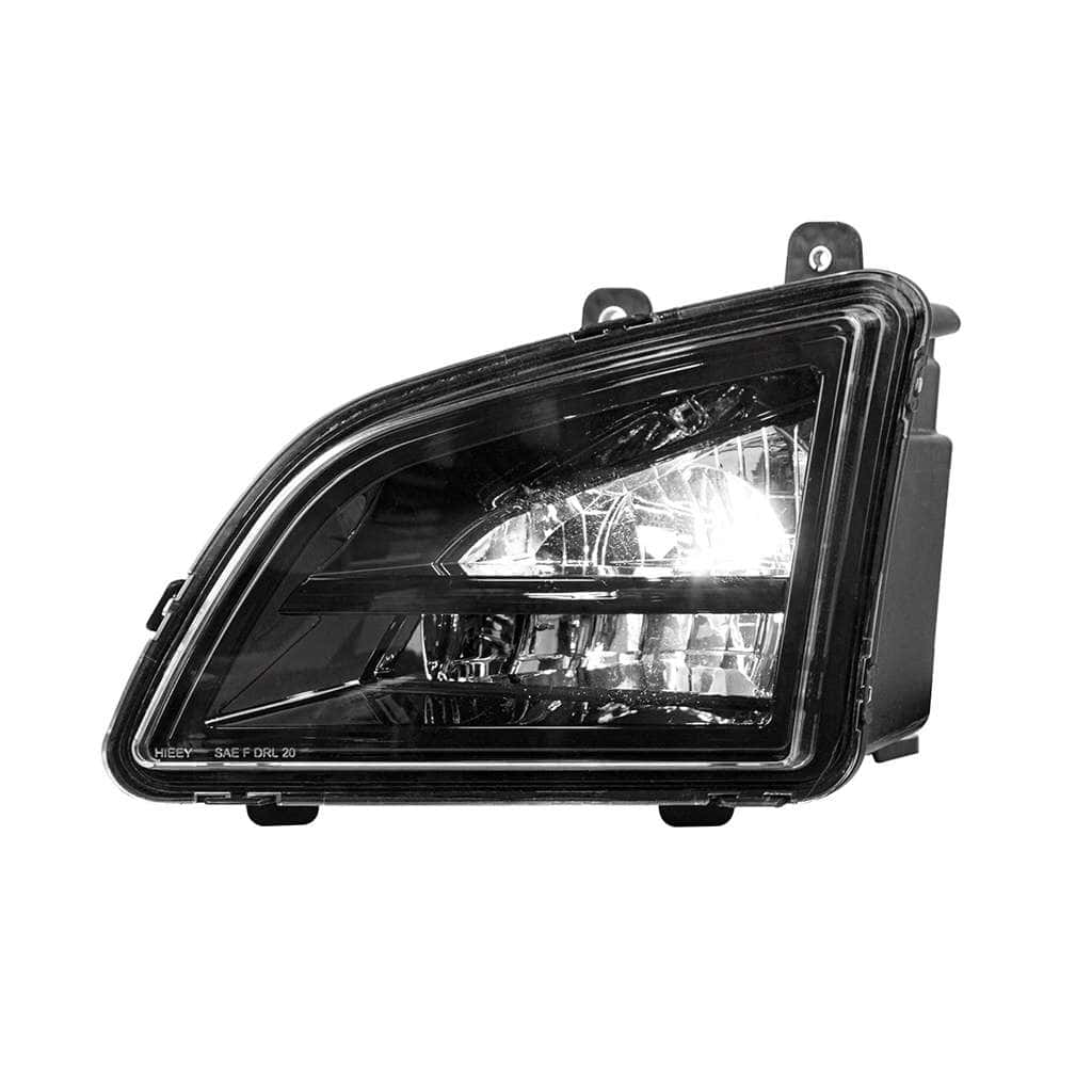 2018-2023 Volvo Vnl Black Led Fog &Amp; Driving Light 1 2018-2023 Volvo VNL Black LED Fog & Driving Light