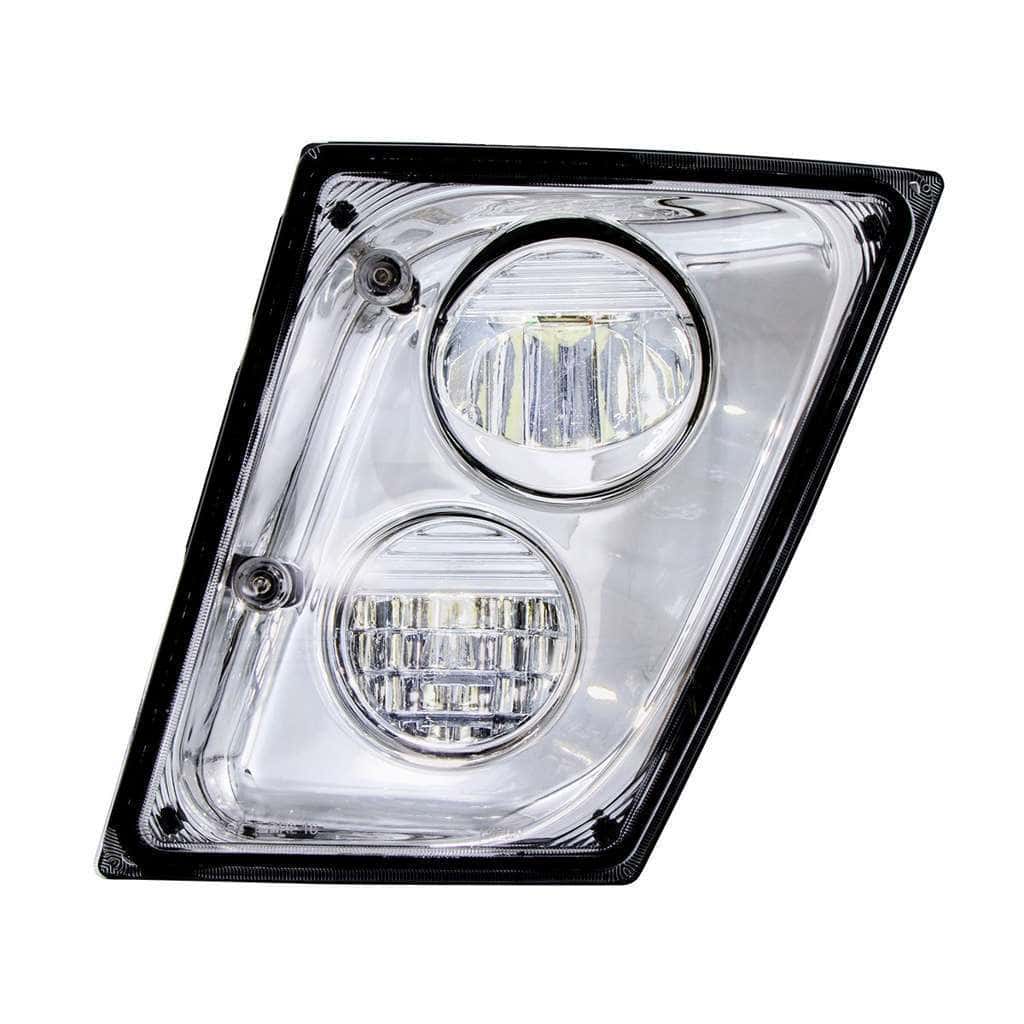 2003-2017 Volvo Vnl Chrome Led Fog &Amp; Driving Light 1 2003-2017 Volvo VNL Chrome LED Fog & Driving Light