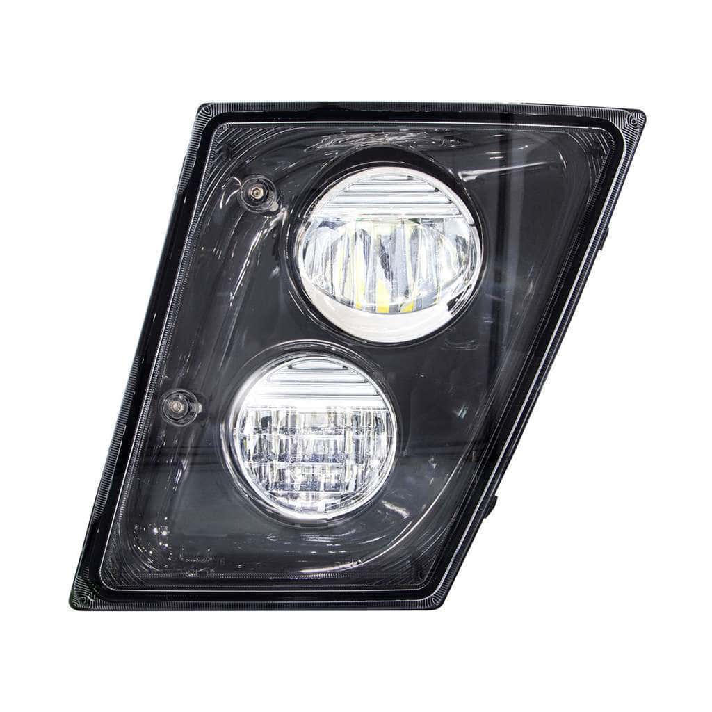 2003-2017 Volvo Vnl Black Led Fog &Amp; Driving Light 1 2003-2017 Volvo VNL Black LED Fog & Driving Light