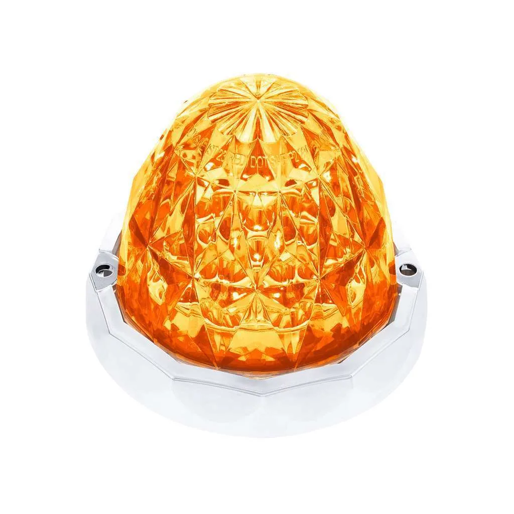19 LED Dual Function Crystal Watermelon Light Kit – Amber w/Clear Lens