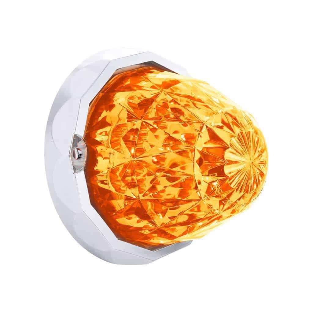 19 Led Dual Function Crystal Watermelon Light Kit – Amber W/Clear Lens 3 19 LED Dual Function Crystal Watermelon Light Kit – Amber w/Clear Lens