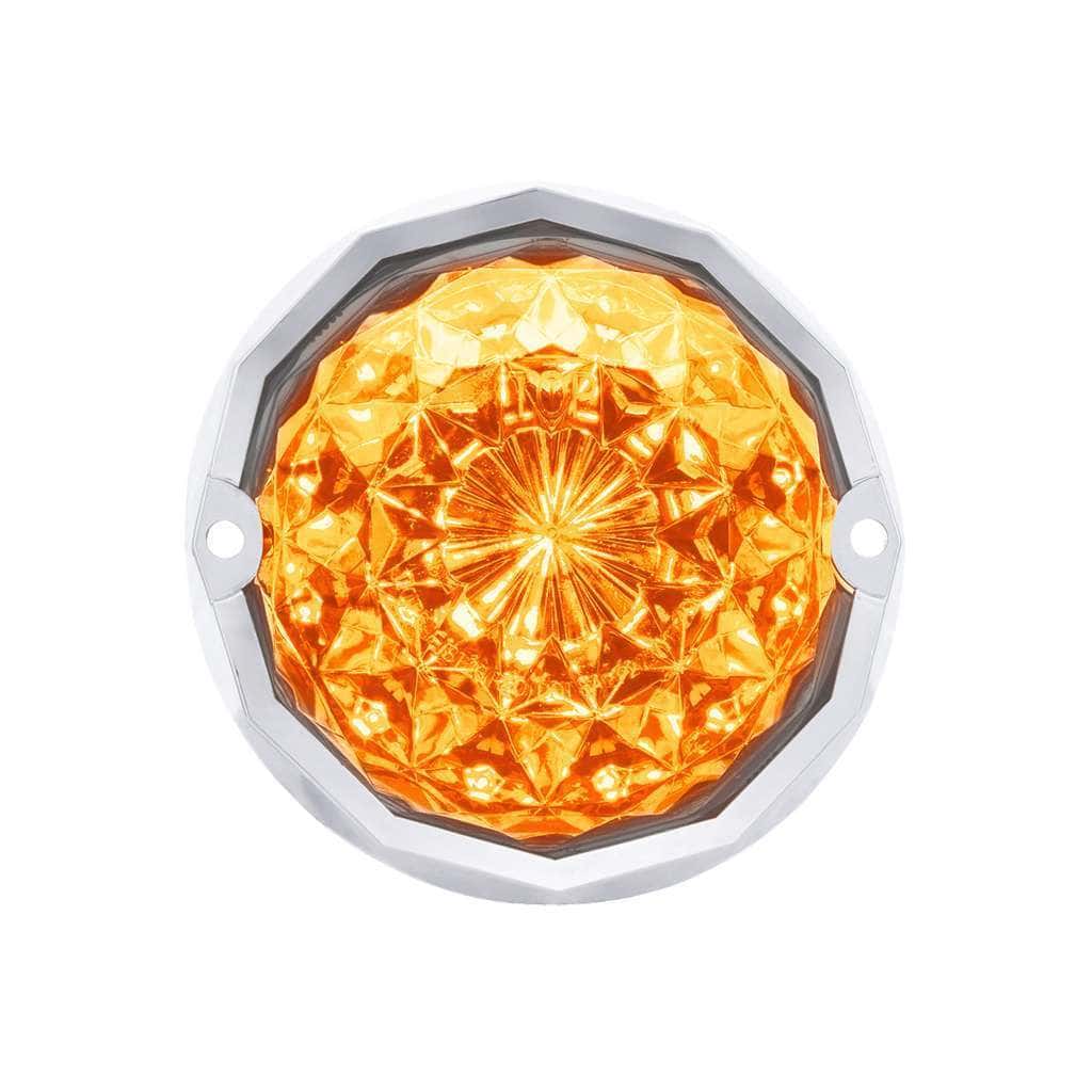 19 Led Dual Function Crystal Watermelon Light Kit – Amber W/Clear Lens 4 19 LED Dual Function Crystal Watermelon Light Kit – Amber w/Clear Lens