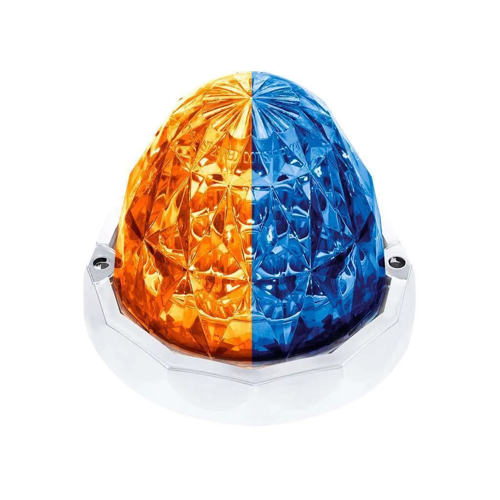 Double Fury Crystal Watermelon Light Kit – Amber & Blue LEDs / Clear Lens