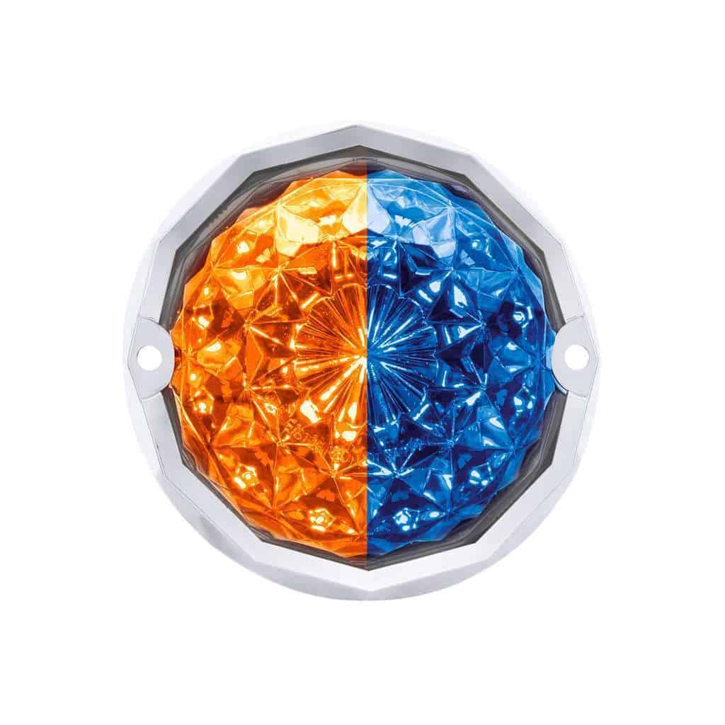 Double Fury Crystal Watermelon Light Kit – Amber &Amp; Blue Leds / Clear Lens 5 Double Fury Crystal Watermelon Light Kit – Amber & Blue LEDs / Clear Lens