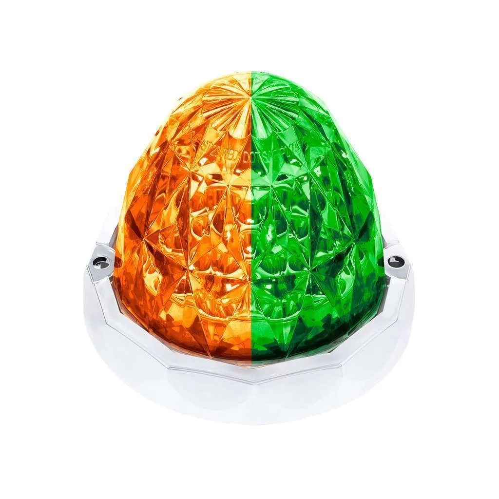 Double Fury Crystal Watermelon Light Kit – Amber & Green LEDs / Clear Lens