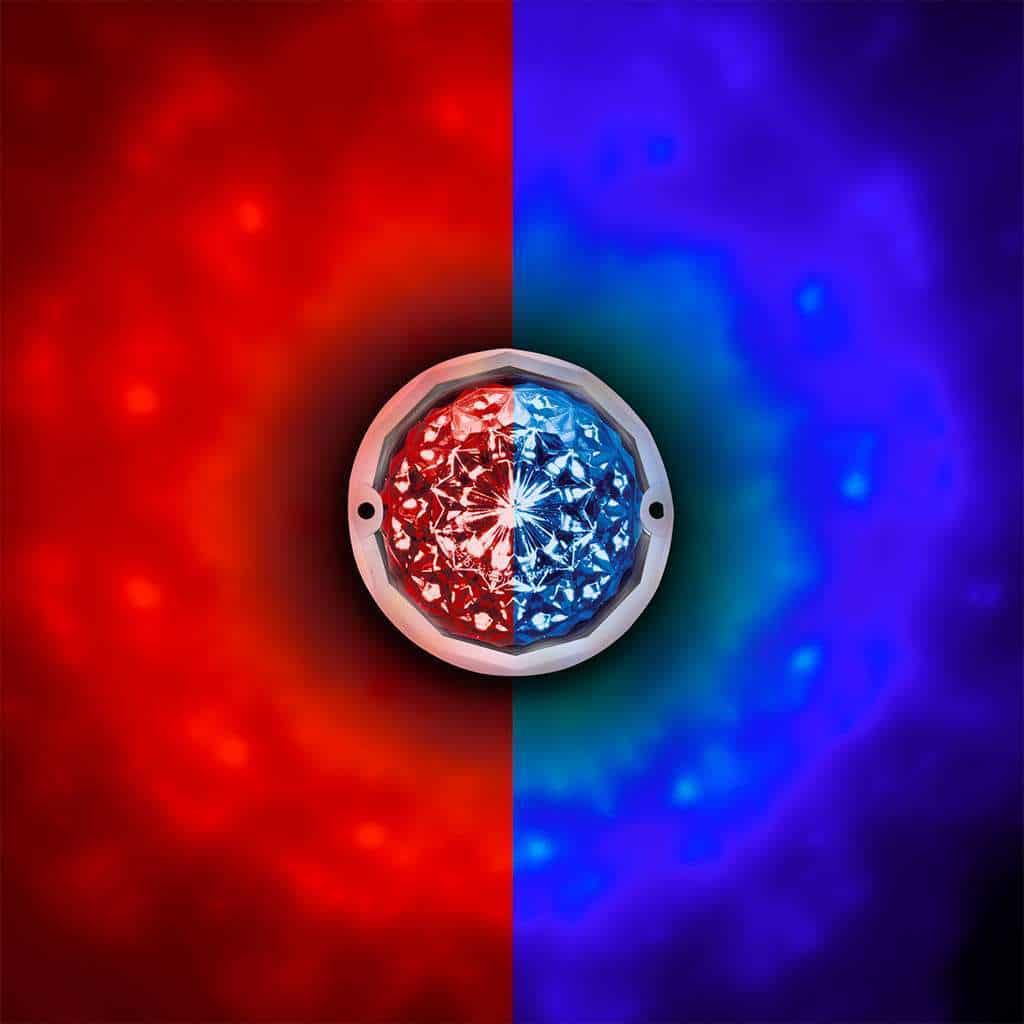 Double Fury Crystal Watermelon Light Kit – Red &Amp; Blue Leds / Clear Lens 10 Double Fury Crystal Watermelon Light Kit – Red & Blue LEDs / Clear Lens