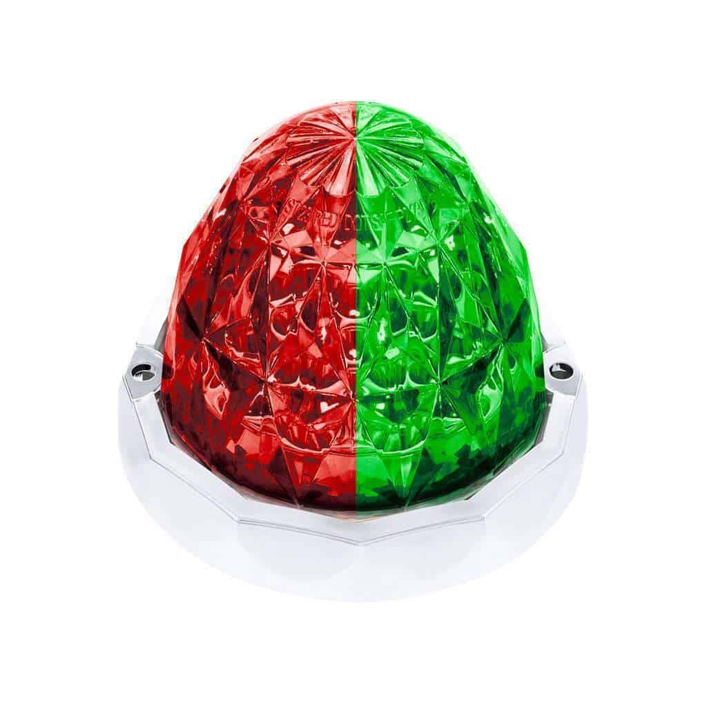 Double Fury Crystal Watermelon Light Kit – Red & Green LEDs / Clear Lens