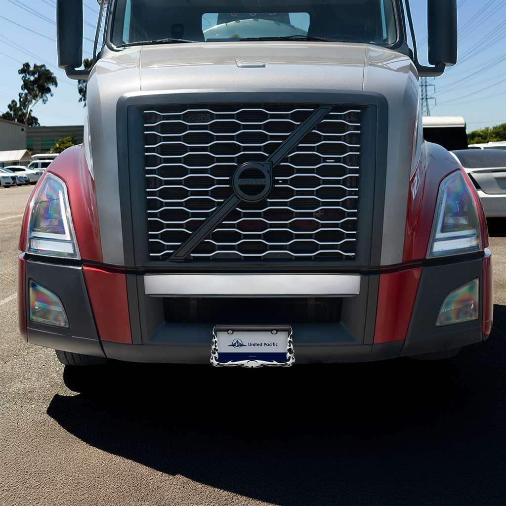Abs Center Bumper Trim For 2018-2024 Volvo Vnl 6 ABS Center Bumper Trim For 2018-2024 Volvo VNL