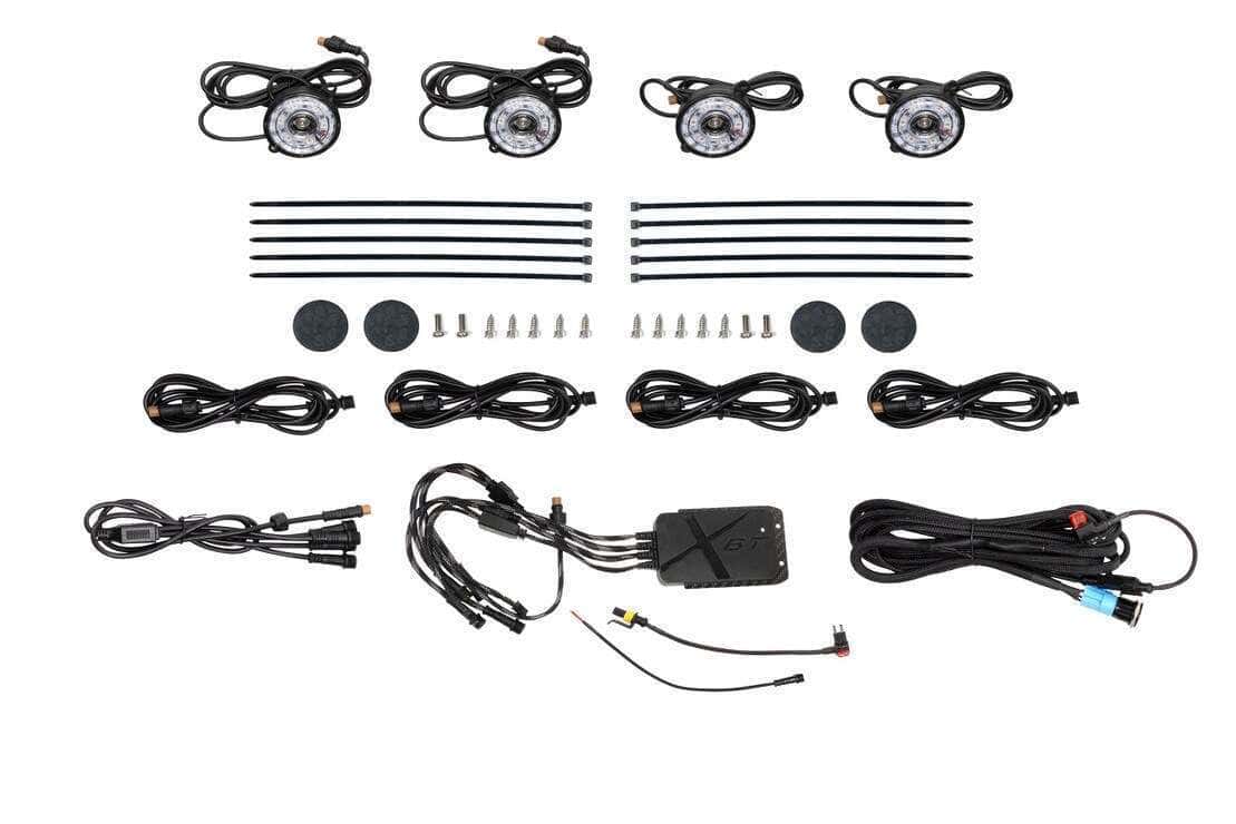Morimoto Rock Light Kit: Color Changing RGB (4 pc)
