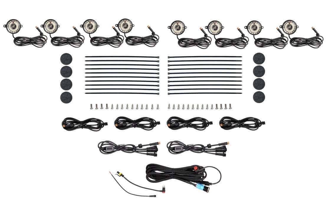 Morimoto Rock Light Kit: White (8 pc)