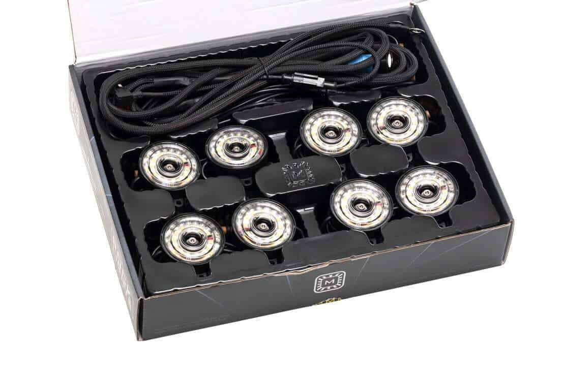 Morimoto Rock Light Kit: White (8 pc)