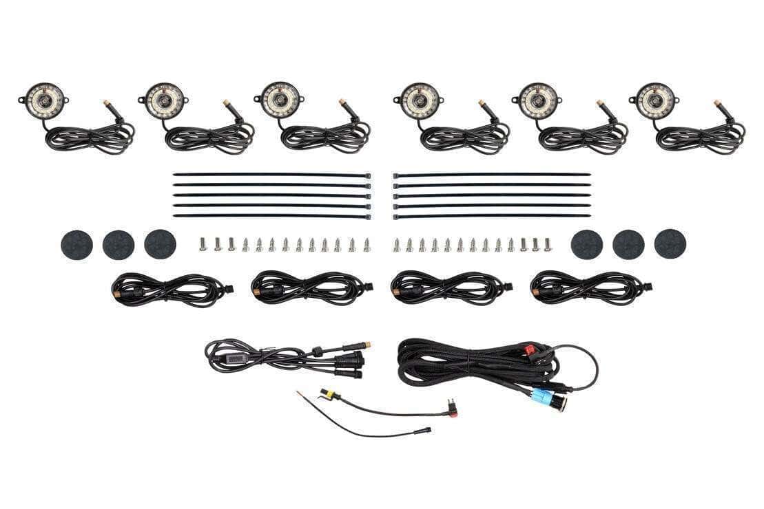 Morimoto Rock Light Kit: White (6 pc)