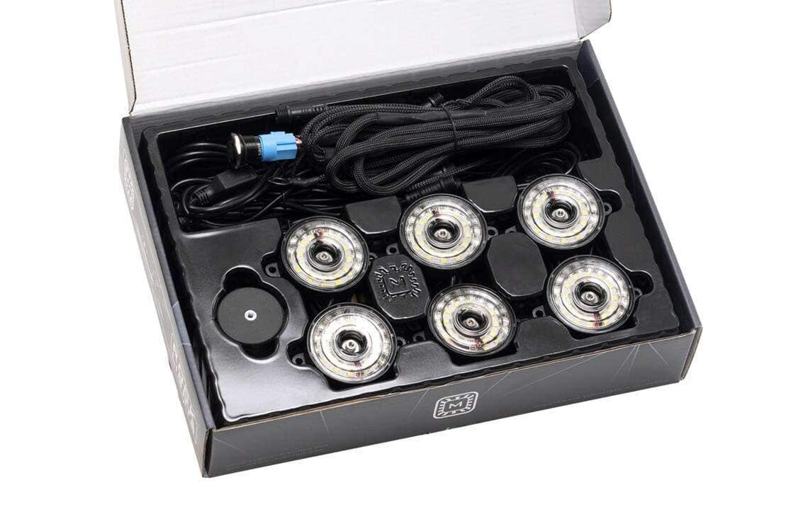 Morimoto Rock Light Kit: White (6 pc)