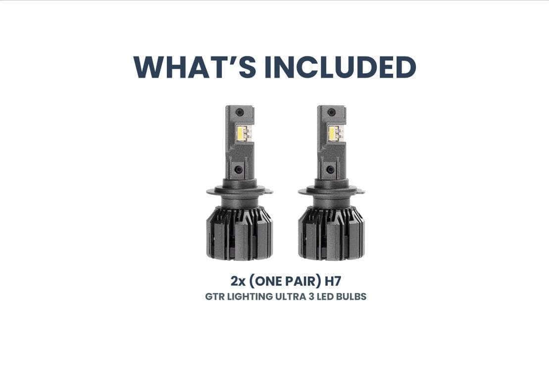 H7: Gtr Lighting Ultra 3.0 Led Bulbs 4 GTR Lighting Ultra 3.0 LED Bulbs