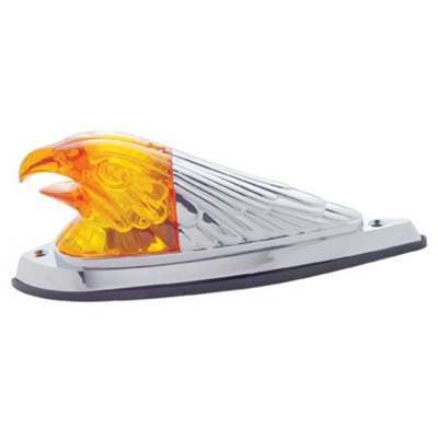 Illuminated Eagle's Head Cab Light - Amber