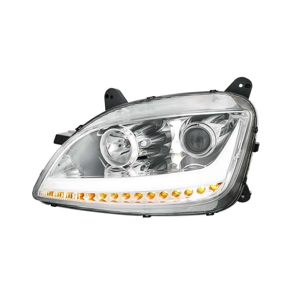 Peterbilt 579 Chrome Projection Headlights with LED Position & Sequential Signal