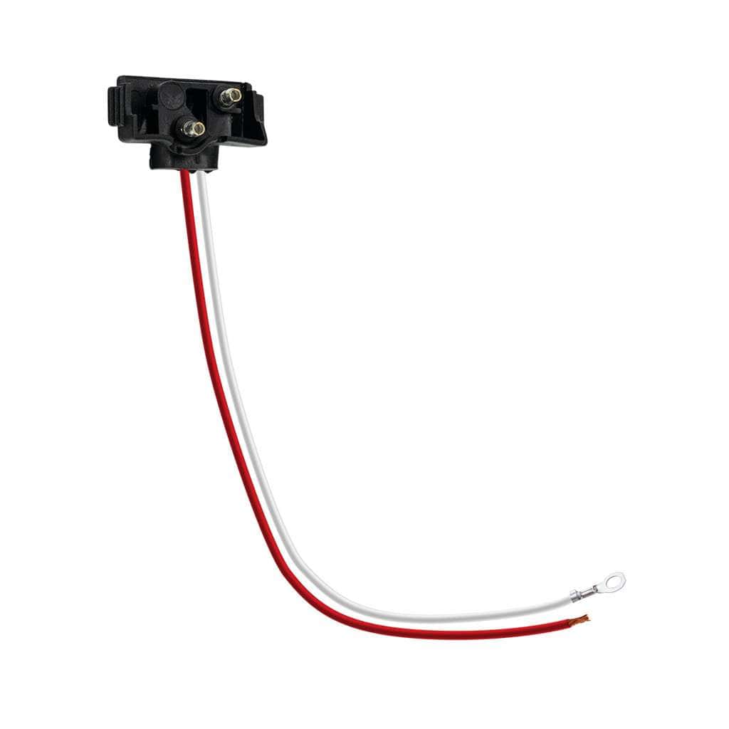 2 Wire Pigtail With 2 Prong Right Angle Plug - 12&Quot; Lead (Single) 3 2 Wire Pigtail With 2 Prong Right Angle Plug - 12" Lead (Single)