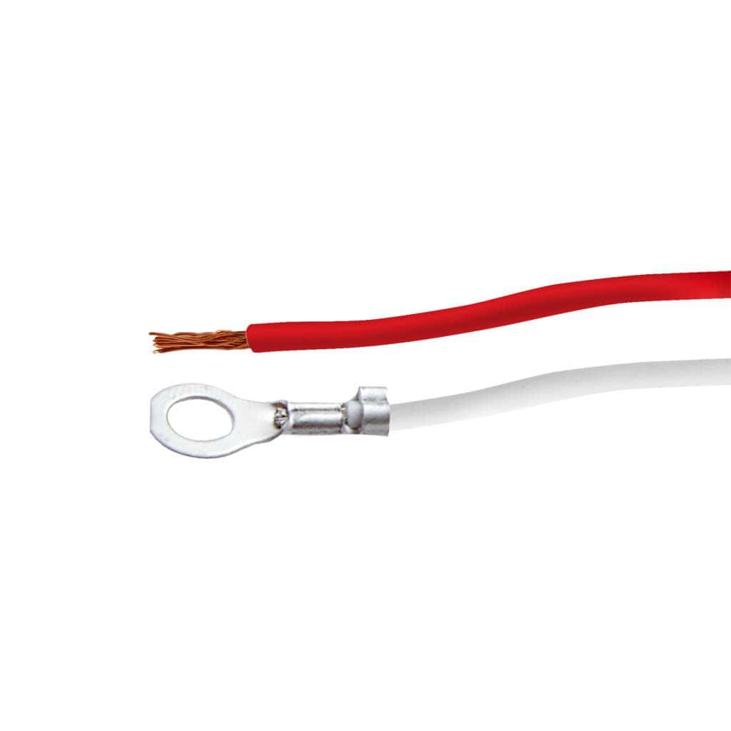 2 Wire Pigtail With 2 Prong Right Angle Plug - 12&Quot; Lead (Single) 4 2 Wire Pigtail With 2 Prong Right Angle Plug - 12" Lead (Single)