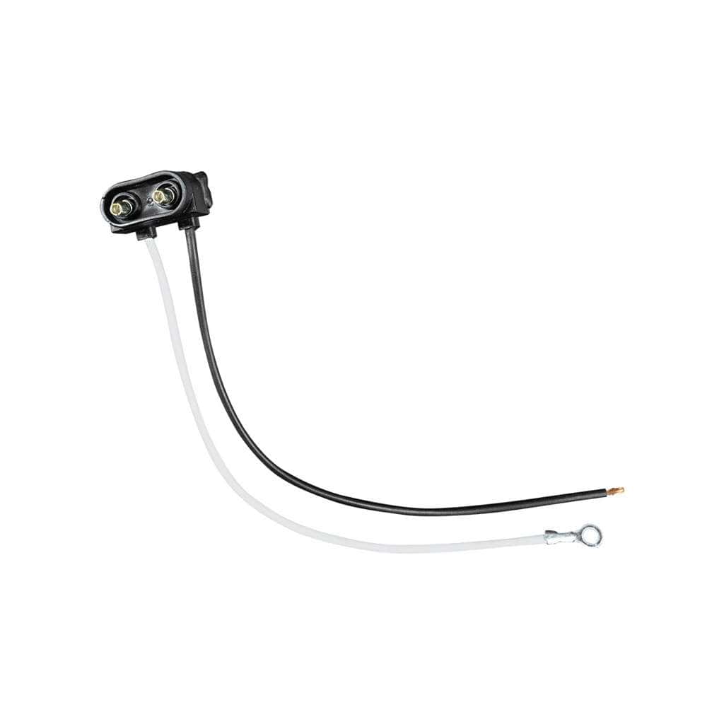 2 Wire Pigtail With 2 Prong Vertical Style Plug-6" Lead