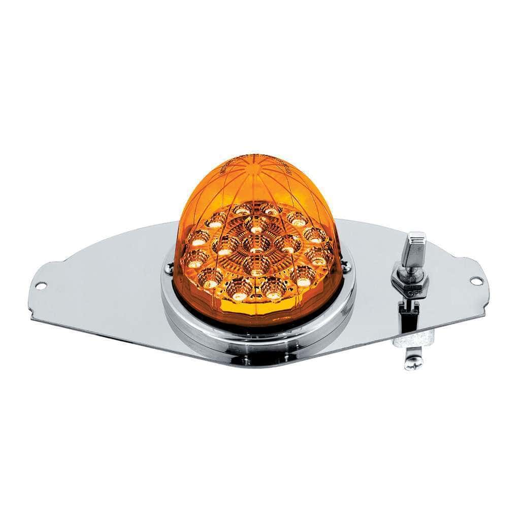 304 SS Above Door Dome Light Kit W/ 17 LED Double Fury Watermelon For 2008-2017 FL Cascadia