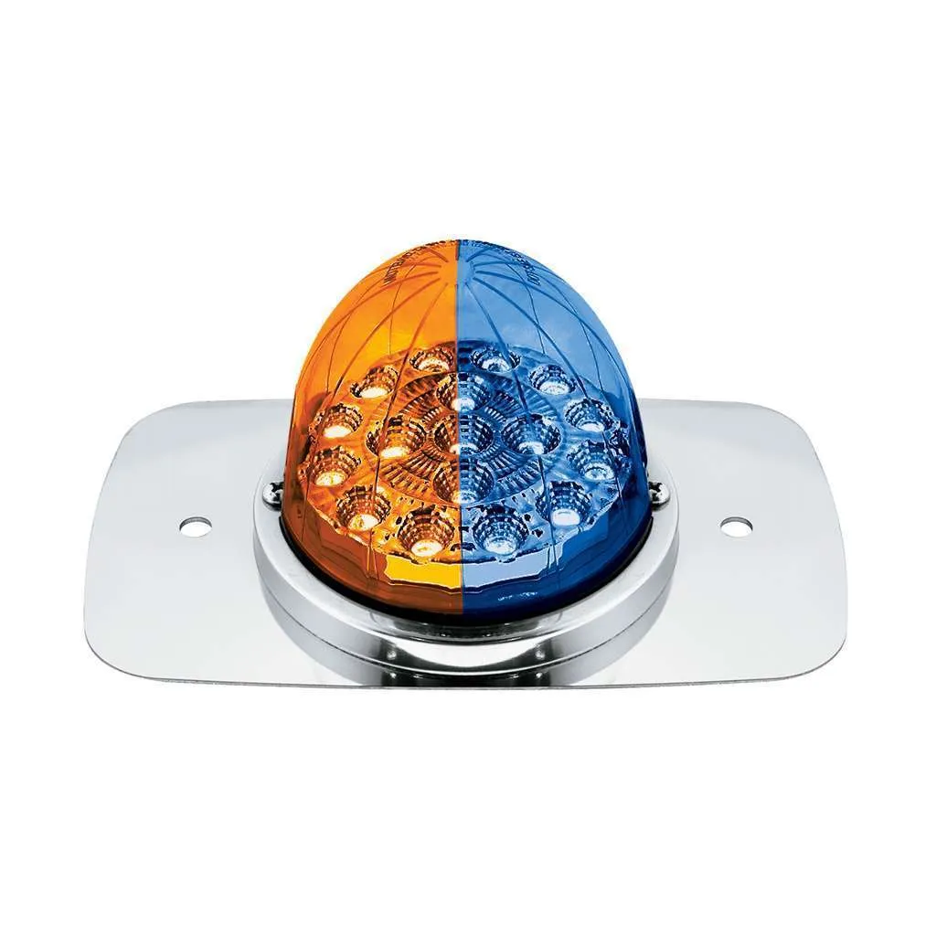 304 SS Turn Signal Light Kit With 17 LED Double Fury Watermelon For 2008-2017 Freightliner Cascadia