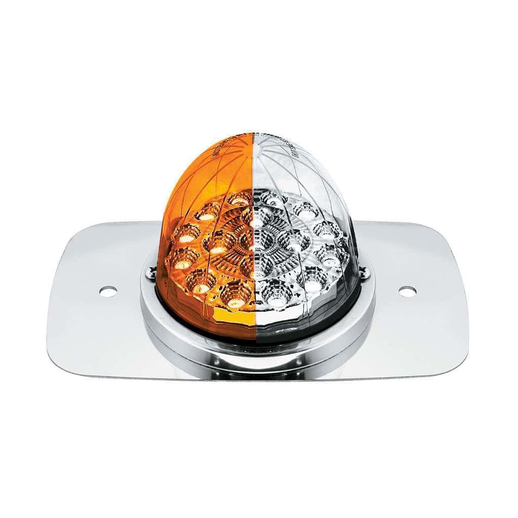 304 SS Turn Signal Light Kit With 17 LED Double Fury Watermelon For 2008-2017 Freightliner Cascadia
