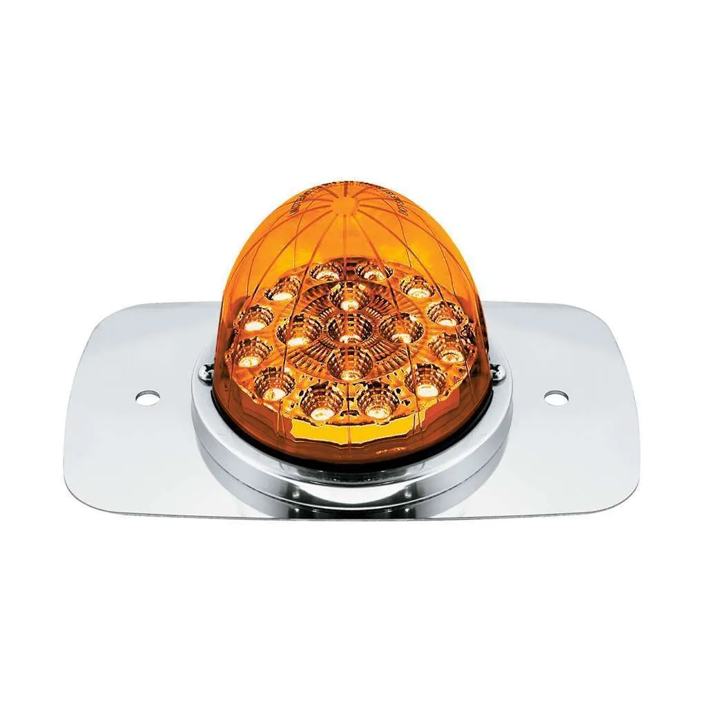304 SS Turn Signal Light Kit With 17 LED Double Fury Watermelon For 2008-2017 Freightliner Cascadia