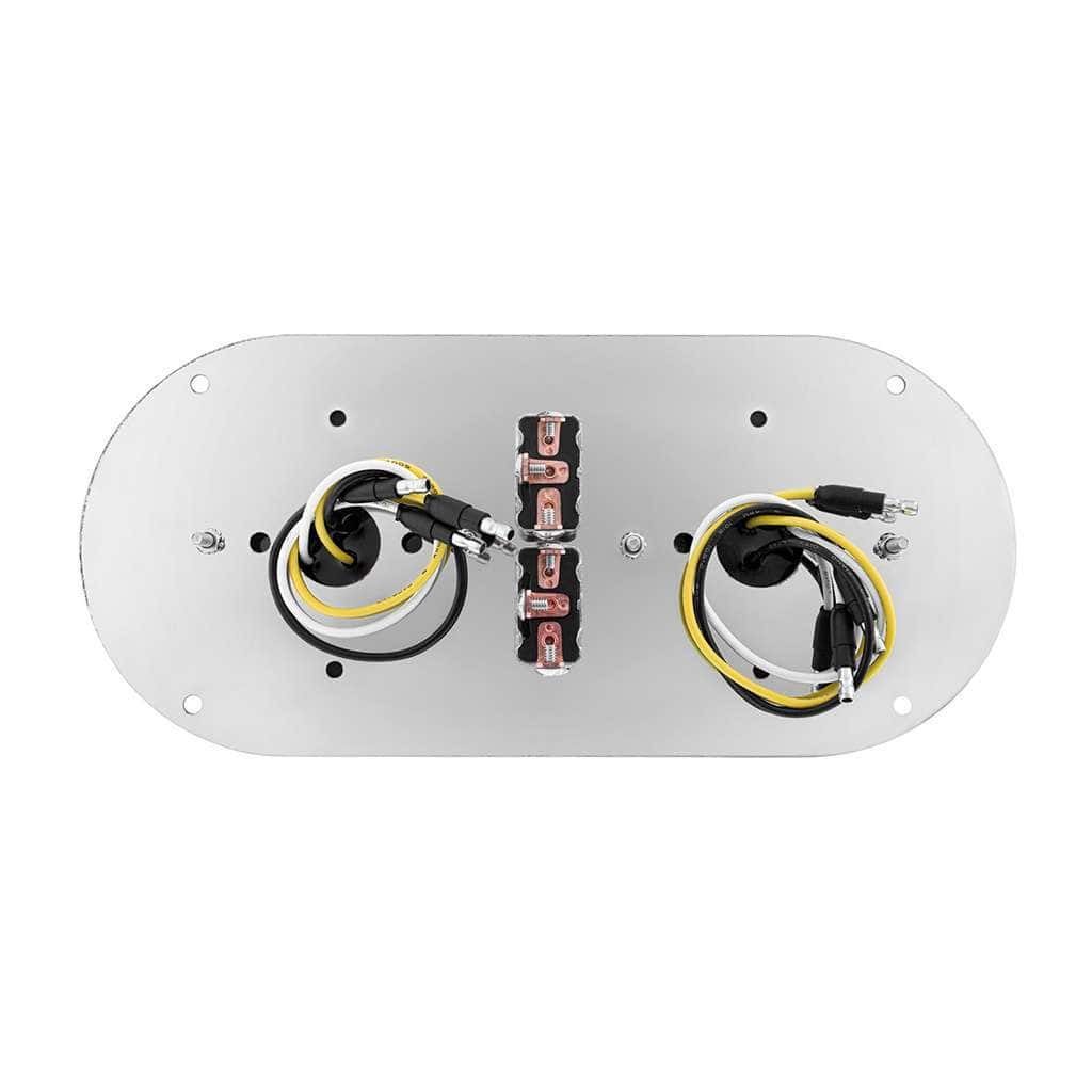 304 Ss Above Door Dome Light Kit With 2 X 17 Led Double Fury Watermelon For Kw &Amp; Pb Trucks-Amber &Amp; Green Led 7 304 SS Above Door Dome Light Kit With 2 X 17 LED Double Fury Watermelon For KW & PB Trucks-Amber & Green LED