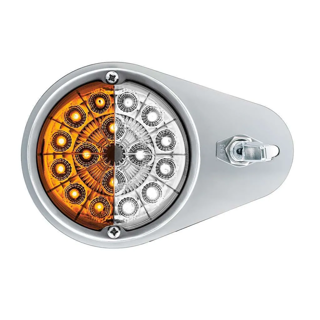 304 Ss Above Door Dome Light Kit W/ 17 Led Double Fury Watermelon For 1994-2025 Kw W900-Amber &Amp; White Led 5 304 SS Above Door Dome Light Kit W/ 17 LED Double Fury Watermelon For 1994-2025 KW W900-Amber & White LED