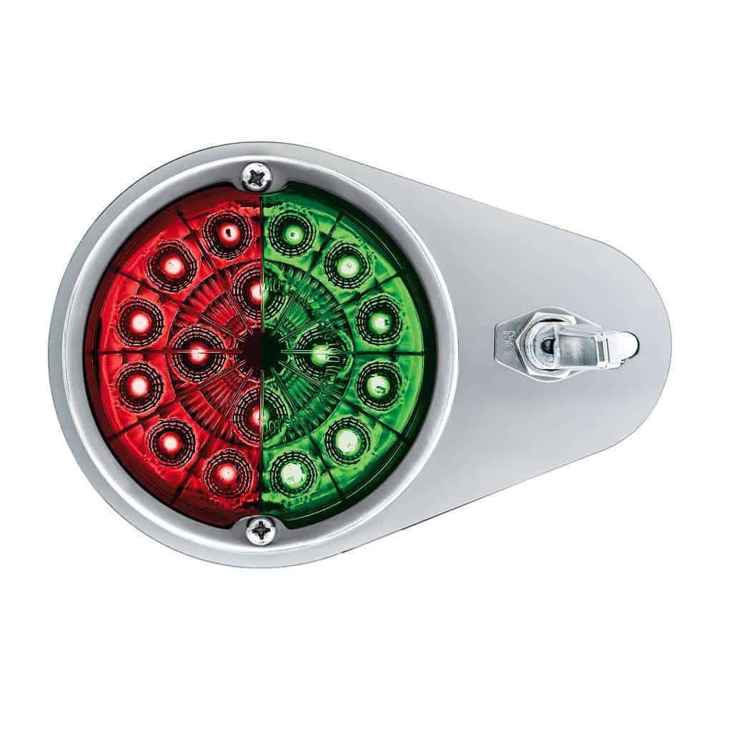 304 Ss Above Door Dome Light Kit W/ 17 Led Double Fury Watermelon For 1994-2025 Kw W900-Red &Amp; Green Led 5 304 SS Above Door Dome Light Kit W/ 17 LED Double Fury Watermelon For 1994-2025 KW W900-Red & Green LED